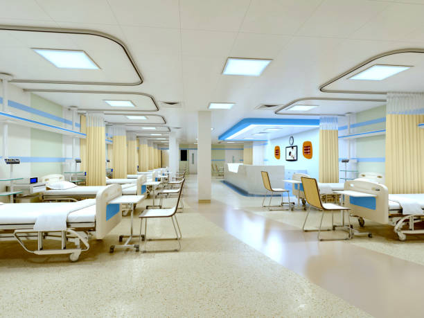 istock 3d render of hospital interior 1207104208