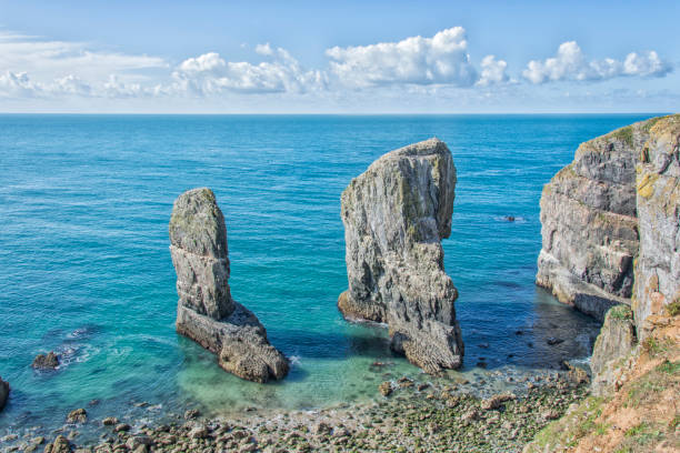 istock Stack Rocks & The Green Bridge of Wales 1207108549