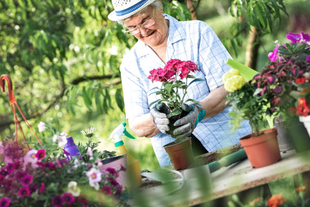 istock Gardening is her passion 1207108771