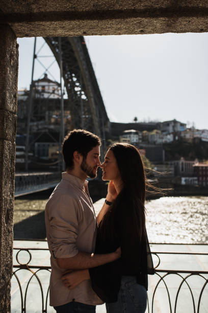 istock Lovers in Porto, Portugal. 1207109805
