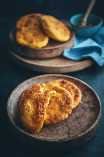istock Sopaipillas Fried Chilean Pastry with Mashed Pumpkin 1207110958