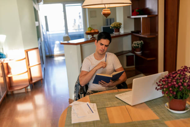 istock Young War Veteran is Unable to Pay Financial Bills 1207112747