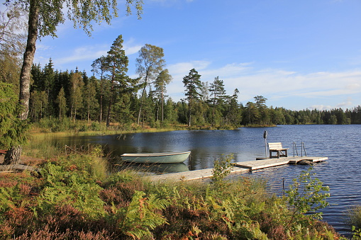 Late summer day in Dalsland, Sweden.