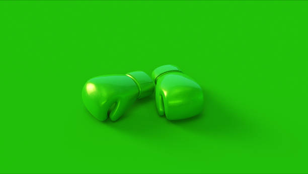 istock Green Boxing Gloves 1207119639