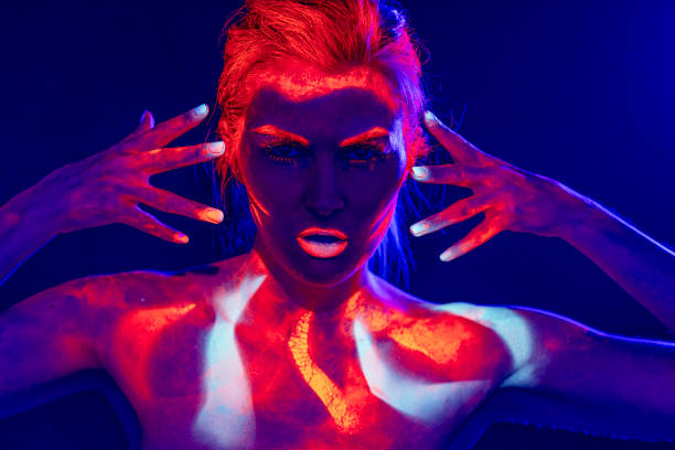 istock UV Ultraviolet Light women portrait 1207120304