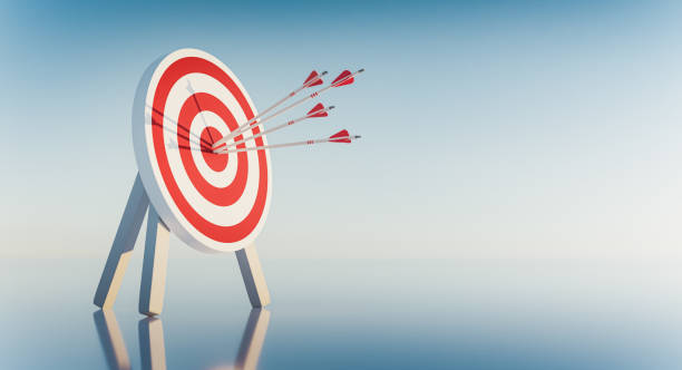 docelowego - bulls eye target business accuracy zdjęcia i obrazy z banku zdjęć