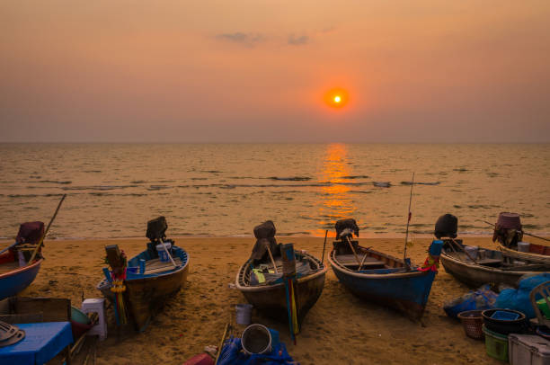istock Beautiful  Pattaya beach at sunset, Thailand 1207132458