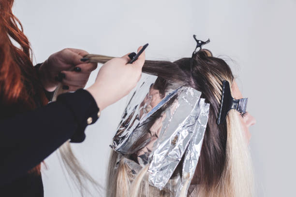 istock Long blonde hair 1207136233