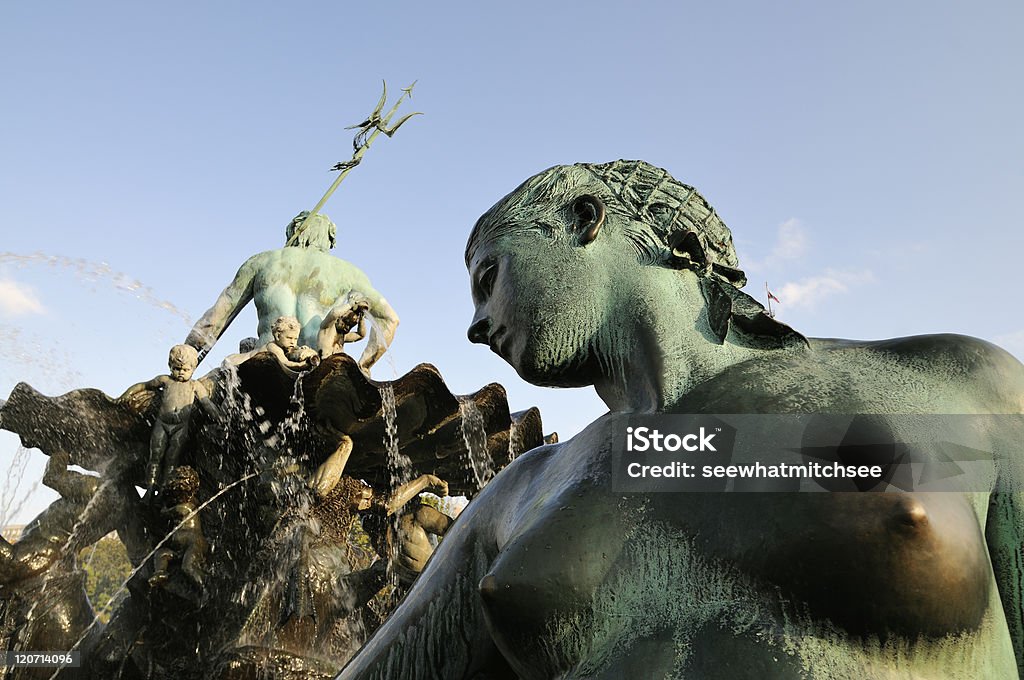 Neptun-Brunnen, Berlin, Deutschland - Lizenzfrei Alexanderplatz Stock-Foto