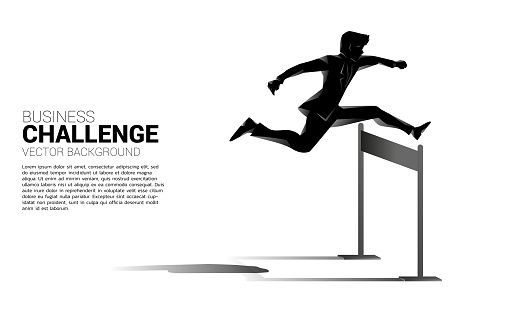 Background concept for Obstacle and challenge in business