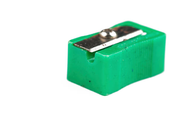 School supplies consisting of a squared notebook, pencil, sharpener and eraser