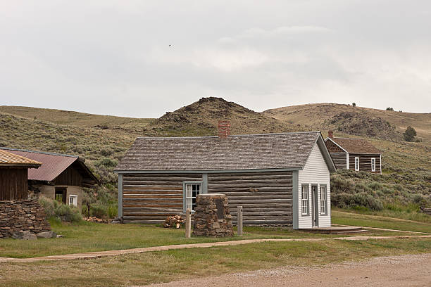 istock Buildings in a Ghost Town 120714644
