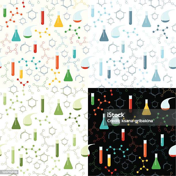 Color Patterns Science Science Pattern Stock Illustration - Download Image Now - Backgrounds ...