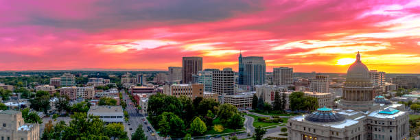 istock Boise Idaho - Downtown Scene 1207160956