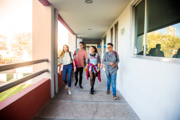 istock Out-of-class Latino college students 1207163343
