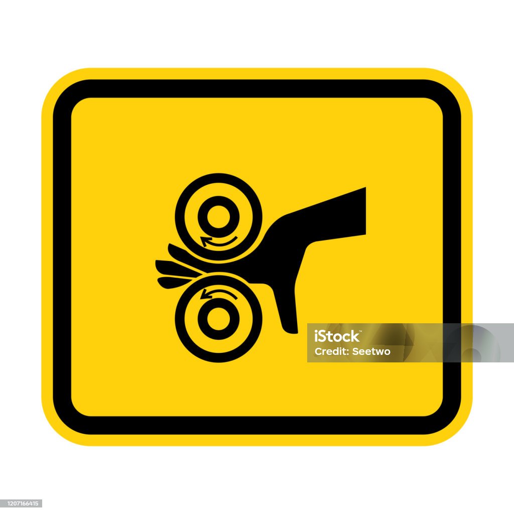 Hand Entangle Left Symbol Sign Vector Illustration Isolate On White ...