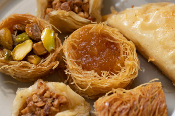 istock Food. Traditional middle Eastern sweets.  Ramadan dessert 1207174108