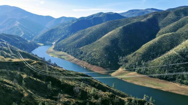 merced river in gold country - sierra imagens e fotografias de stock