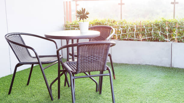 istock The table in the lawn 1207179347