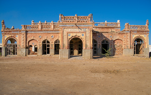 The Beautiful Palace Of Raees Ghulam Muhammad Bhurgri.