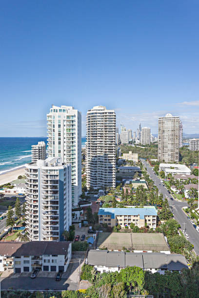 istock Coastal city skyscrapers 1207194442