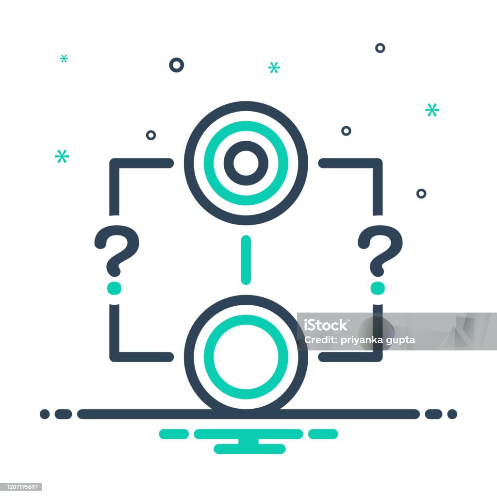 Reason Note Icon Reason Cause Stock Illustration - Download Image Now - Confusion, Icon ...