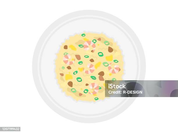 Fried Rice Vector Image Fried Rice Stock Illustration - Download Image Now - Fried Rice, Vector ...