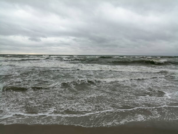 istock Baltic sea during a storm. 1207202260