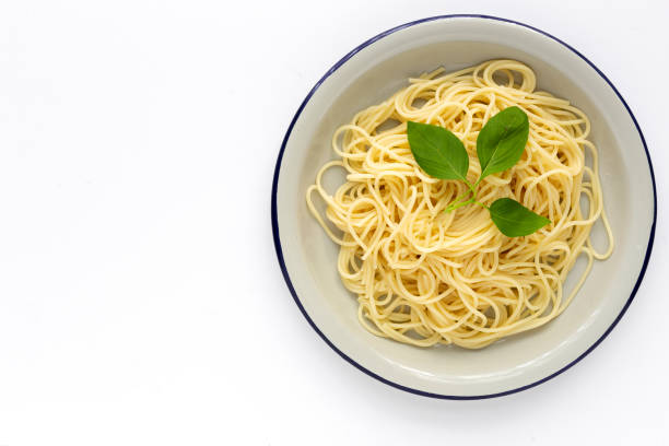 istock Homemade Spaghetti with tomato and basil sauce 1207204083