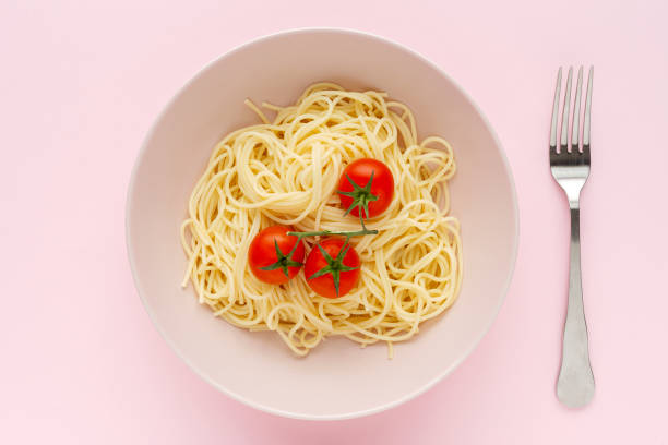 istock Homemade Spaghetti with tomato and basil sauce 1207204092
