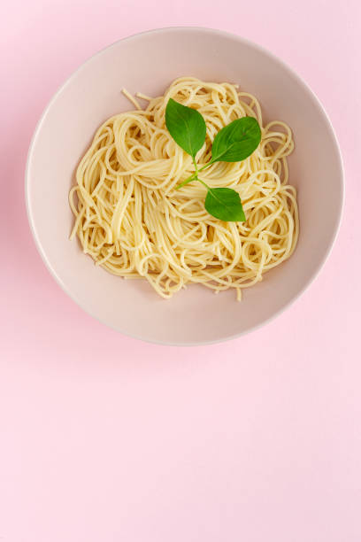 istock Homemade Spaghetti with tomato and basil sauce 1207204093