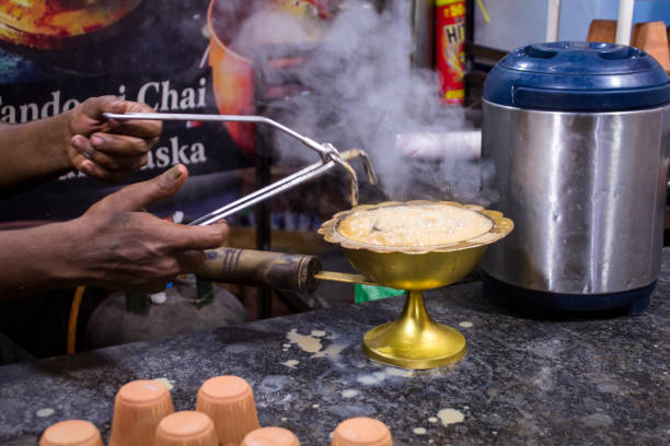12x Tandoori Tee Terrakota Mitti Tee Kaffee/Handarbeit