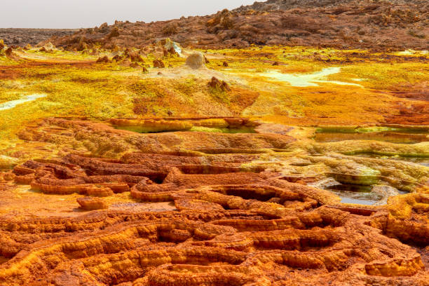 istock moonscape of Dallol Lake, Danakil depression Ethiopia 1207207855