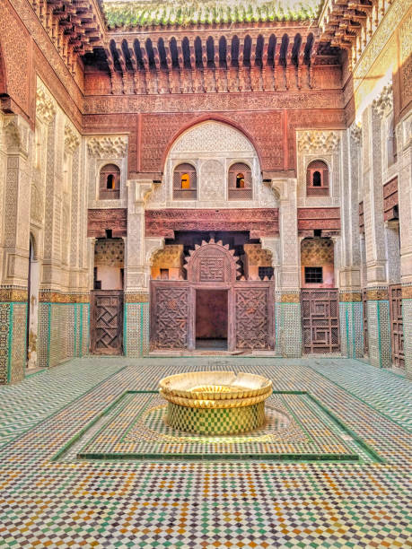istock Meknes, Madrasa Bou Inania 1207209503
