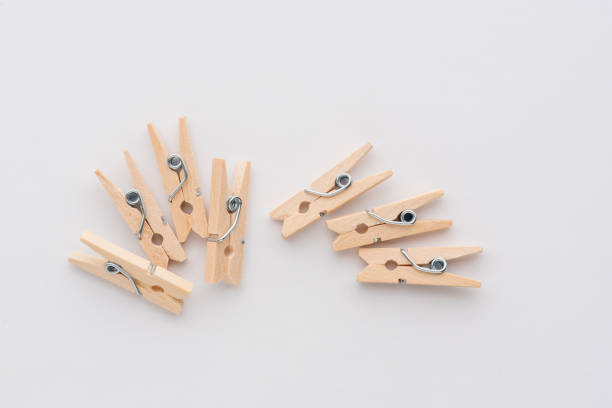 istock Set of decorative clothespins 1207214027