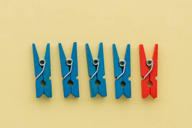 istock Set of decorative clothespins 1207214061
