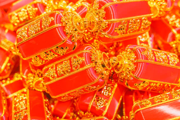 istock Chinese New Year auspicious pendant 1207219605