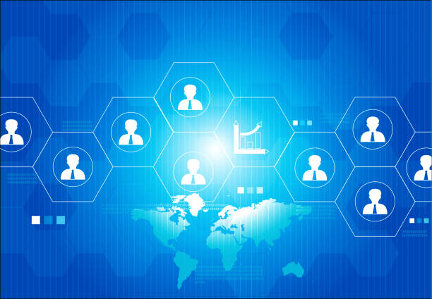 istock Global business network connections 1207223372