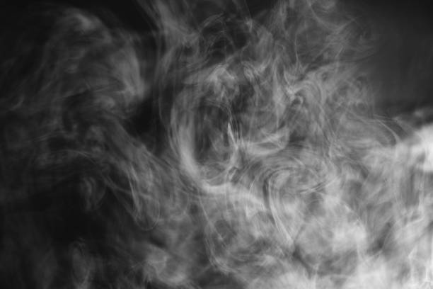 istock White Smoke Isolated On Black Background 1207230906