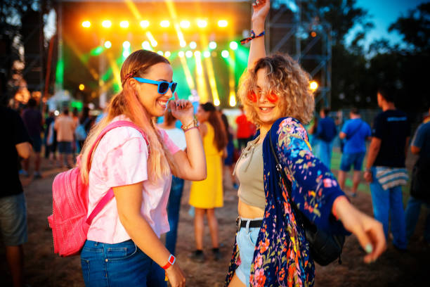 istock Dancing at music festival 1207231761