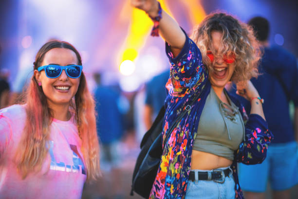 istock Fun at music festival 1207231783