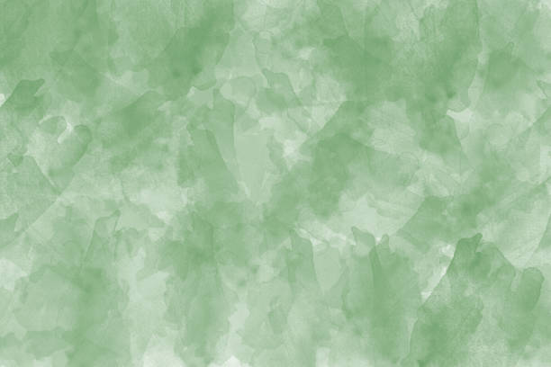 istock Watercolor background - green. 1207234735