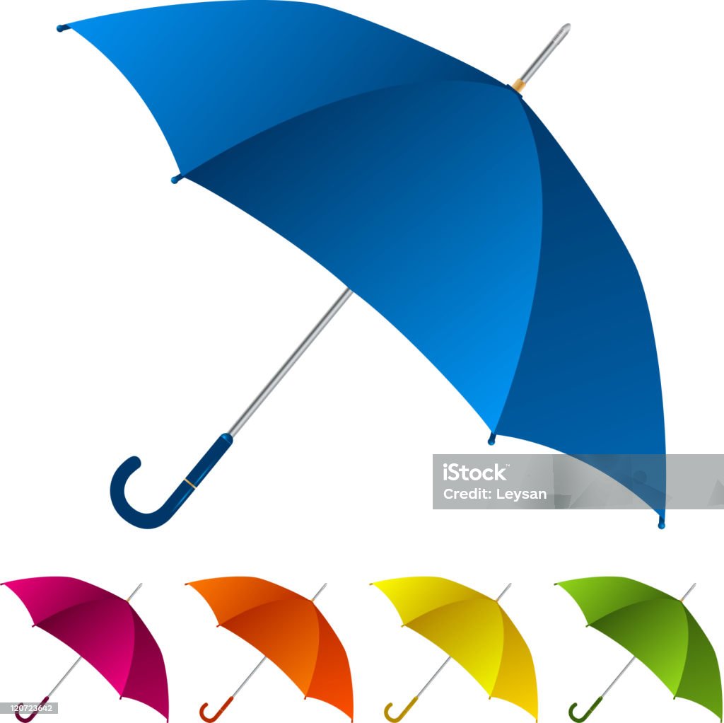 Paraguas - arte vectorial de Paraguas libre de derechos