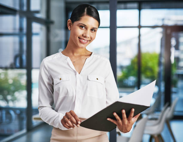 istock I always make sure I have my figures in check 1207238887