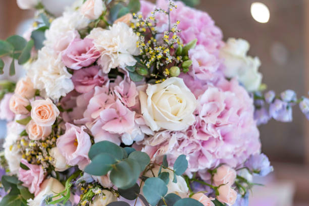 istock Wedding bouquet. Bride's wedding bouquet. 1207240308