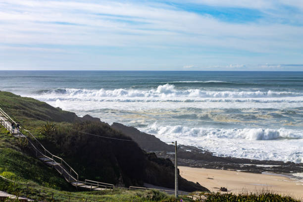 istock Atlantic Ocean waves at an european coastline 1207245232