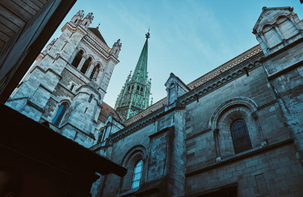 St. Pierre Cathedral cathedral in Geneva, Switzerland.