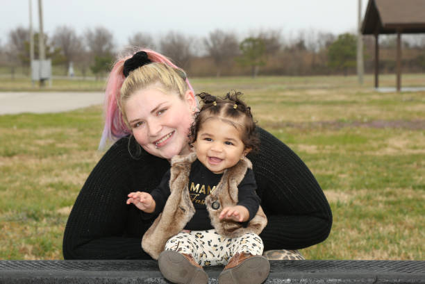 istock Mother with her infant daughter 1207251963