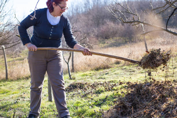 istock Mature woman working hard in the field 1207253216