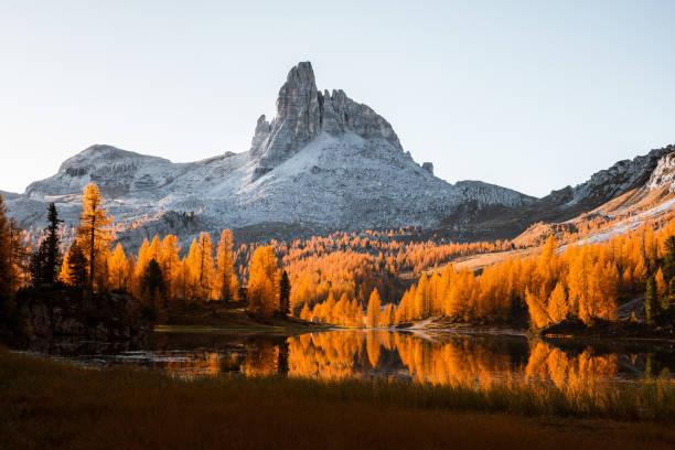 istock Morning Light in the Dolomites 1207255136